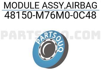 Suzuki 48150M76M00C48 MODULE ASSY,AIRBAG