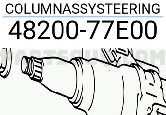Suzuki 4820077E00 COLUMNASSYSTEERING