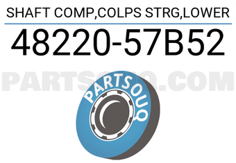 Suzuki 4822057B52 SHAFT COMP,COLPS STRG,LOWER