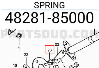 Suzuki 4828185000 SPRING