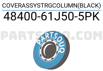Suzuki 4840061J505PK COVERASSYSTRGCOLUMN(BLACK)