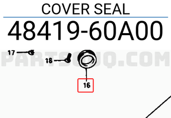 Suzuki 4841960A00 COVER SEAL