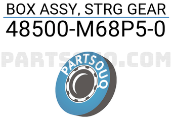 Suzuki 48500M68P50 BOX ASSY, STRG GEAR