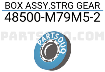 Suzuki 48500M79M52 BOX ASSY,STRG GEAR