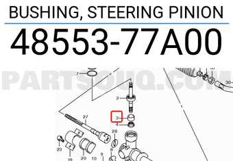 Suzuki 4855377A00 BUSHING, STEERING PINION
