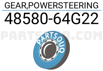 Suzuki 4858064G22 GEAR,POWERSTEERING