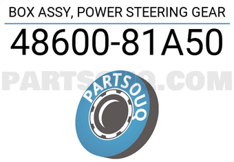 Suzuki 4860081A50 BOX ASSY, POWER STEERING GEAR
