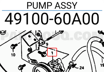 Suzuki 4910060A00 PUMP ASSY