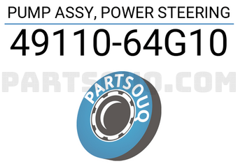 Suzuki 4911064G10 PUMP ASSY, POWER STEERING