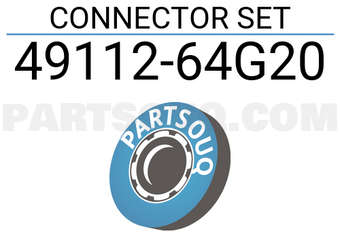 Suzuki 4911264G20 CONNECTOR SET