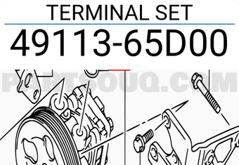 Suzuki 4911365D00 TERMINAL SET