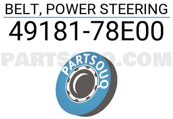 Suzuki 4918178E00 BELT, POWER STEERING