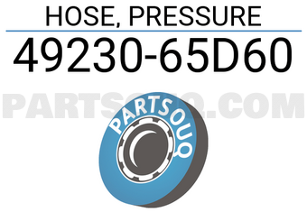 Suzuki 4923065D60 HOSE, PRESSURE