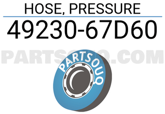 Suzuki 4923067D60 HOSE, PRESSURE