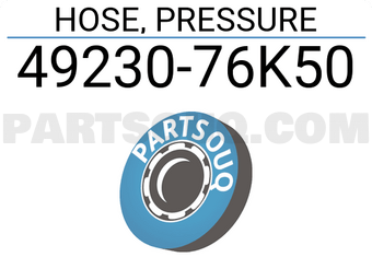 Suzuki 4923076K50 HOSE, PRESSURE