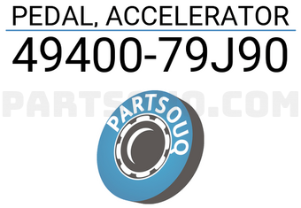 Suzuki 4940079J90 PEDAL, ACCELERATOR