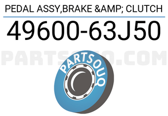 Suzuki 4960063J50 PEDAL ASSY,BRAKE & CLUTCH