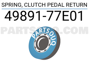 Suzuki 4989177E01 SPRING, CLUTCH PEDAL RETURN