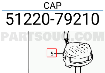 Suzuki 5122079210 CAP
