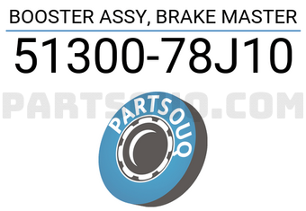 Suzuki 5130078J10 BOOSTER ASSY, BRAKE MASTER