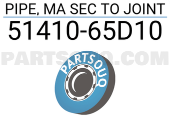 Suzuki 5141065D10 PIPE, MA SEC TO JOINT