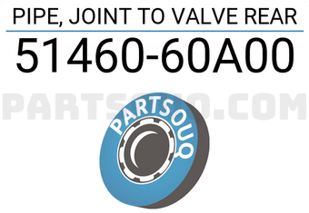 Suzuki 5146060A00 PIPE, JOINT TO VALVE REAR