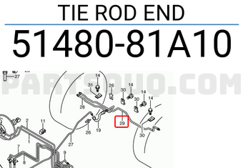 Suzuki 5148081A10 TIE ROD END