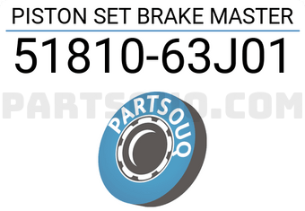 Suzuki 5181063J01 PISTON SET BRAKE MASTER