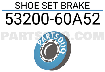 Suzuki 5320060A52 SHOE SET BRAKE