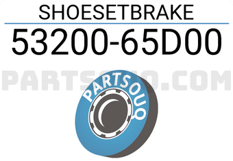 Suzuki 5320065D00 SHOESETBRAKE