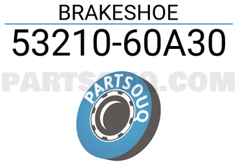 Suzuki 5321060A30 BRAKESHOE