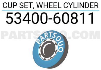 Suzuki 5340060811 CUP SET, WHEEL CYLINDER