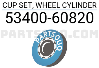 Suzuki 5340060820 CUP SET, WHEEL CYLINDER
