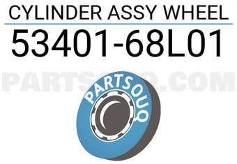 Suzuki 5340168L01 CYLINDER ASSY WHEEL