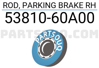 Suzuki 5381060A00 ROD, PARKING BRAKE RH
