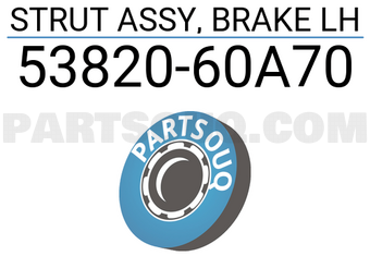 Suzuki 5382060A70 STRUT ASSY, BRAKE LH