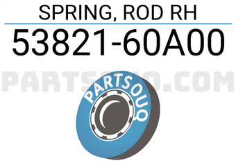 Suzuki 5382160A00 SPRING, ROD RH