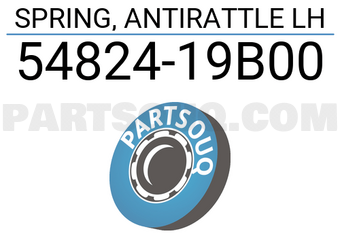 Suzuki 5482419B00 SPRING, ANTIRATTLE LH