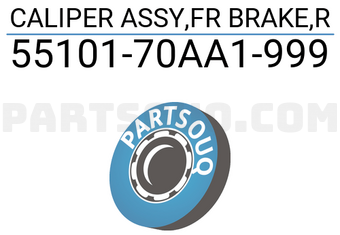 Suzuki 5510170AA1999 CALIPER ASSY,FR BRAKE,R
