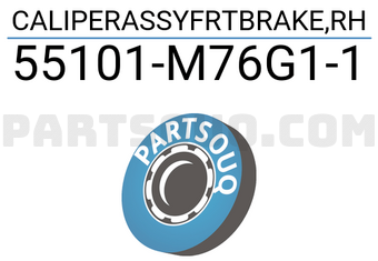 Suzuki 55101M76G11 CALIPERASSYFRTBRAKE,RH