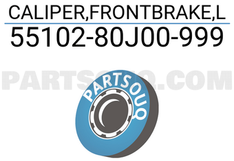 Suzuki 5510280J00999 CALIPER,FRONTBRAKE,L