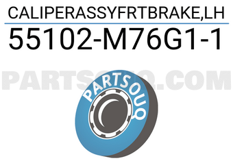 Suzuki 55102M76G11 CALIPERASSYFRTBRAKE,LH