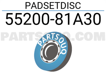 Suzuki 5520081A30 PADSETDISC