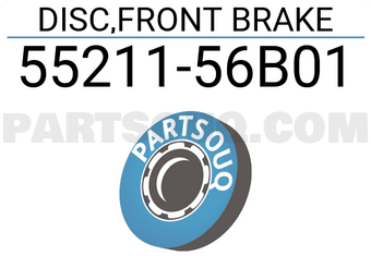 Suzuki 5521156B01 DISC,FRONT BRAKE