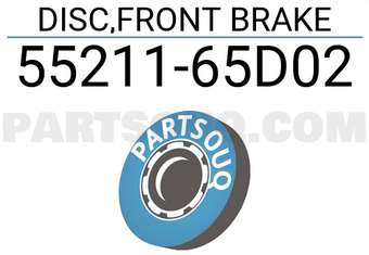 Suzuki 5521165D02 DISC,FRONT BRAKE