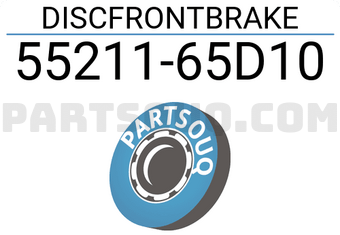 Suzuki 5521165D10 DISCFRONTBRAKE