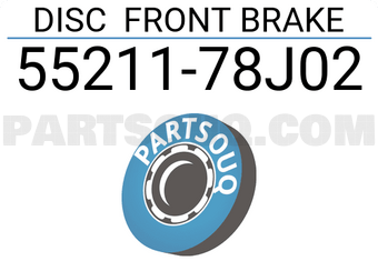 Suzuki 5521178J02 DISC FRONT BRAKE