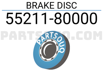 Suzuki 5521180000 BRAKE DISC