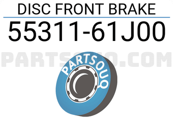 Suzuki 5531161J00 DISC FRONT BRAKE