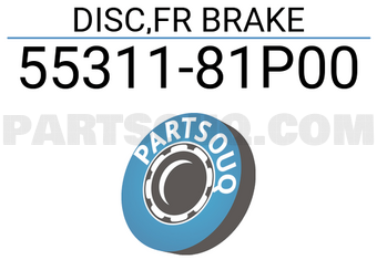 Suzuki 5531181P00 DISC,FR BRAKE